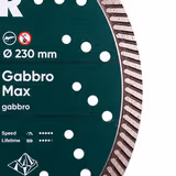 Круг алмазний Distar TURBO Gabbro Max 230х22,2 мм 10115429018 фото