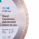 Диск алмазний відрізний Di-Star HARD CERAMICS ADVANCED 250x1.5x25.4 мм 11120349019 фото