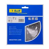 Диск пиляльний S & R Meister Power Cut 160x20 16 x2,6 мм 241012160 фото