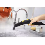 Пароочисник KARCHER SC 4 EasyFix Premium Iron з насадкою для підлоги та паровою праскою 1.512-489.0 фото