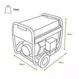 Генератор дизельний GENERGY LIMITED 7000D 6,5 кВт 240632090 фото