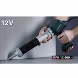 Пістолет картріджний акумуляторний Metabo KPA 12 600 без акумулятора і зарядного 601218850 фото