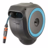 Котушка настінна Gardena RollUp S бірюзова + набір для поливу 15 м 18600-20.000.00 фото