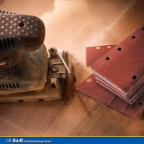 Набір шліфувального паперу для шліфувальних машин S&R 93х185 мм 232185035 фото
