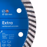 Диск алмазний відрізний Di-Star Turbo Extra 125x22,2 10115028010 фото