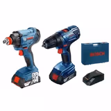 Набір акумуляторного інструменту Bosch GSR 180-Li + GDX 180-Li 06019G5222 фото