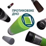 Термочашка Tavialo 420 мл зелений колір + 2 ущільнюючих кільця 190420113 фото
