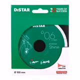 Круг алмазний Distar Shine керамограніт 101,6x22,23x0,6 мм 11133034025 фото