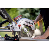 Пила торцювальна акумуляторна Metabo KGS 18 LTX BL 305 2xLiHD 8 А/год ASC 145 614305810 фото