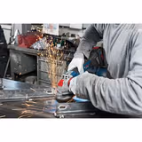 Кутова шліфувальна машина акумуляторна Bosch GWX 18-10 06017B0102 фото