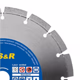 Диск відрізний сегментний S & R по асфальту Standart 350 242465350 фото