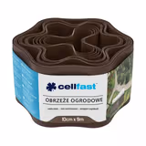Бордюр газонний хвилястий Cellfast 10см х9 м коричневий 30-011H фото