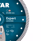 Круг алмазний відрізне Distar Turbo Expert 230 бетон 5D 10215026011 фото