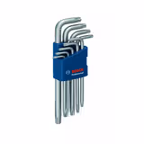 Набір 6-гранних ключів BOSCH 9 шт 1600A01TH4 фото