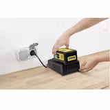 Комплект акумулятор + зарядний пристрій KARCHER 18/50 18В 5 А/год 2.445-063.0 фото