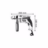 Дриль ударний Bosch GSB 13 RE ЗВП 0601217102 фото