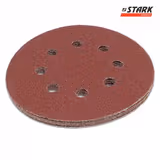 Папір шліфувальний Stark D125 мм 8 отворів з. 100 5 шт. 126005100 фото