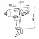 Гайковерт ударний Makita TW 0200 TW0200 фото