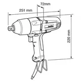 Гайковерт ударний Makita TW 0200 TW0200 фото