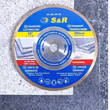 Диск алмазний S&R CORONA 250 x 1,6 х 25,4 керамограніт 252794250 фото