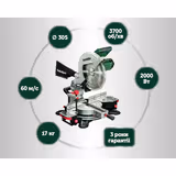 Пила торцювальна Metabo KS 305 M 619003000 фото