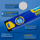 Рівень магнітний S&R 400 мм 423032040 фото