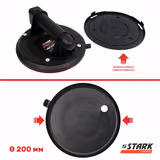 Присоска вакуумна акумуляторна STARK VPE-200A 160 кг 180500022 фото