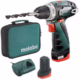 Дриль-шуруповерт акумуляторний Metabo PowerMaxx BS 2 акумулятора 600079550 фото