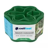 Бордюр газонний хвилястий Cellfast 10см х9 м зелений 30-001H фото