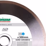 Круг алмазний відрізний Di-Star CORONA Hard Ceramics 5D 300х32 мокрий різ 11127048022 фото