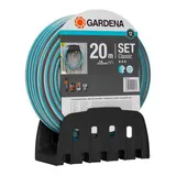 Шланг Gardena Classic 13 мм 1/2" 20 м + комплект для поливу та кронштейн 18005-50.000.00 фото