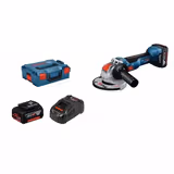 Кутова шліфувальна машина акумуляторна Bosch GWX 18-10 06017B0102 фото