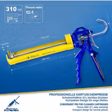 Пістолет для герметика S&R Easy Press з очищувальним штифтом 12:1 278239101 фото