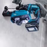 Перфоратор акумуляторний Makita DHR182ZWJ SDS-PLUS LXT з системою видалення пилу (без акумулятора) DHR182ZWJ фото