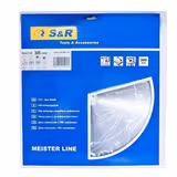 Диск пиляльний S&R WoodCraft Meister 305x30x2,4мм АТВ 80 зуб. + кільця 20 / 25,4 238080305 фото