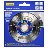 Диск алмазний S & R Premium Segment 125х22,2 мм 252423125 фото