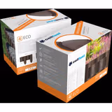 Огорожа газонна Cellfast ECO 4 елементи 2,4 м антрацит 34-032 фото