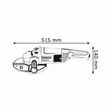 Кутова шліфмашина Bosch GWS 22-230 H 0601882103 фото