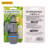 Адаптер із краном для шлангів GRUNTEK універсальний 1/2"-5/8"-3/4" 296693072 фото