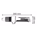 Фен будівельний Bosch GHG 600 CE 0601942103 фото