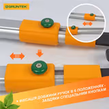 Гілкоріз телескопічний Gruntek XT 27-41 700-1040 мм із храповим механізмом 295070140 фото