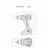 Дриль-шуруповерт акумуляторний Metabo BS 18 LT BL 602325550 фото