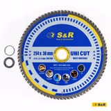 Диск пиляльний універсальний S&R UniCut Meister FWF 254х30х3 мм 245080254 фото