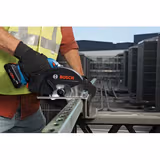Пила дискова акумуляторна по металу BOSCH GKM 18V-50 (без АКБ та ЗП) 06016B8000 фото