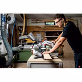 Пила торцювальна акумуляторна Metabo KGS 18 LTX BL 254 2x4А/ч ASC 55 614254920 фото