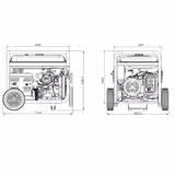Генератор бензиновий GENERGY TURBO 7000 7 кВт 240049090 фото