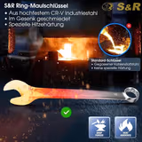 Набір ключів комбінованих гайкових S&R 15 шт 6-22 мм 670700015 фото