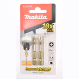 Біти торсіонні "золотої серії" Makita PH1 2 шт B-28167 фото