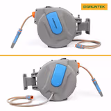 Котушка для шлангу автоматична GRUNTEK 20 м + 1,5 м 296698001 фото