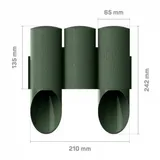 Огорожа газонна Cellfast MAXI 3 елементи 2,1 м зелена 34-012 фото